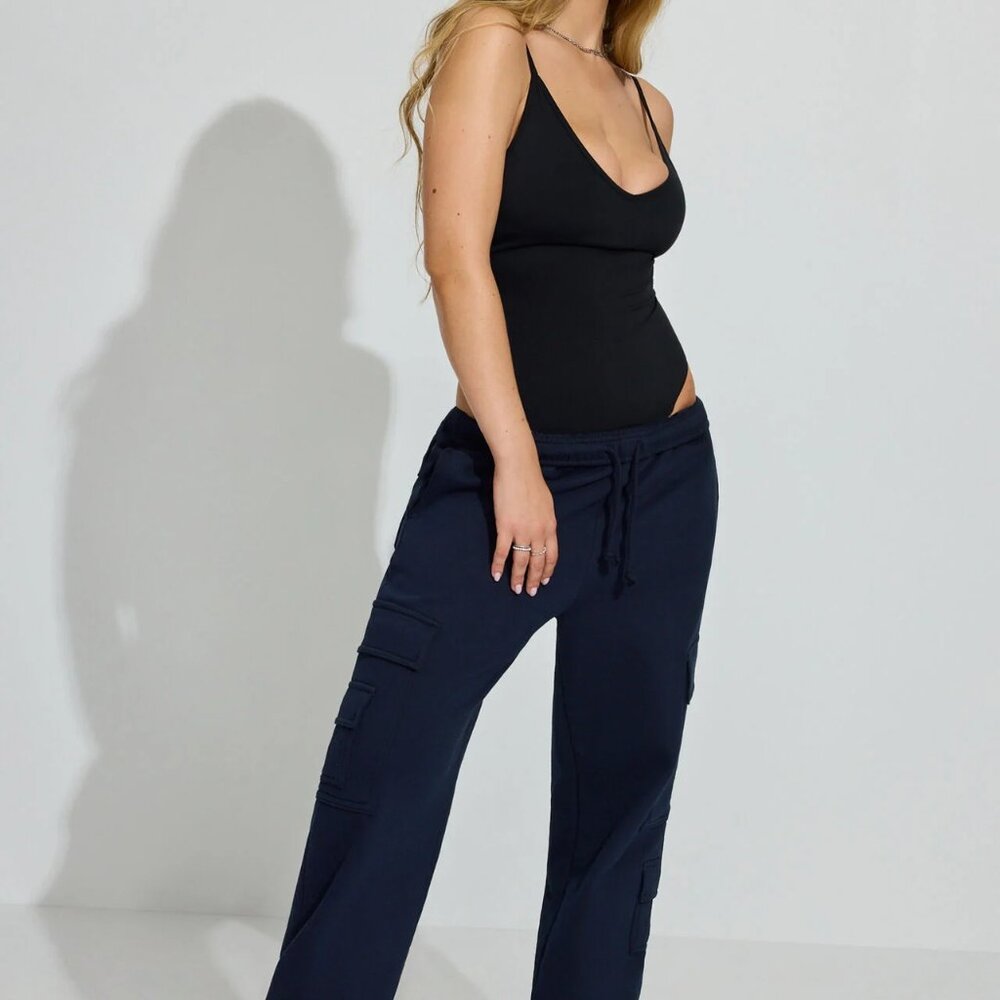 Garage Navy Cargo Sweats